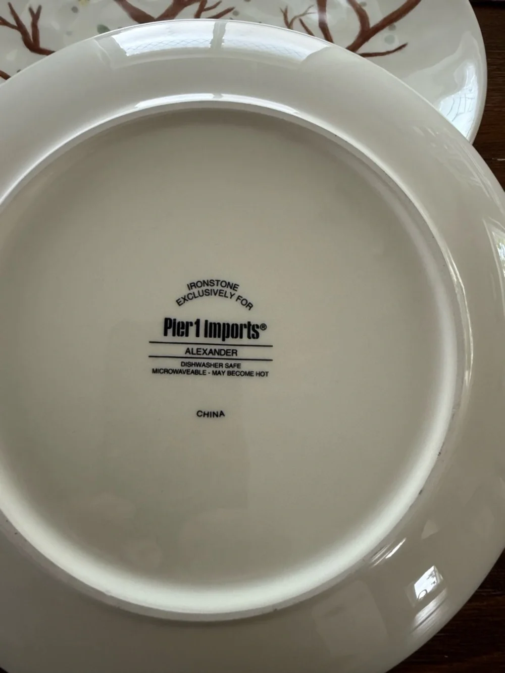 Pier 1 Imports Alexander salad plates
